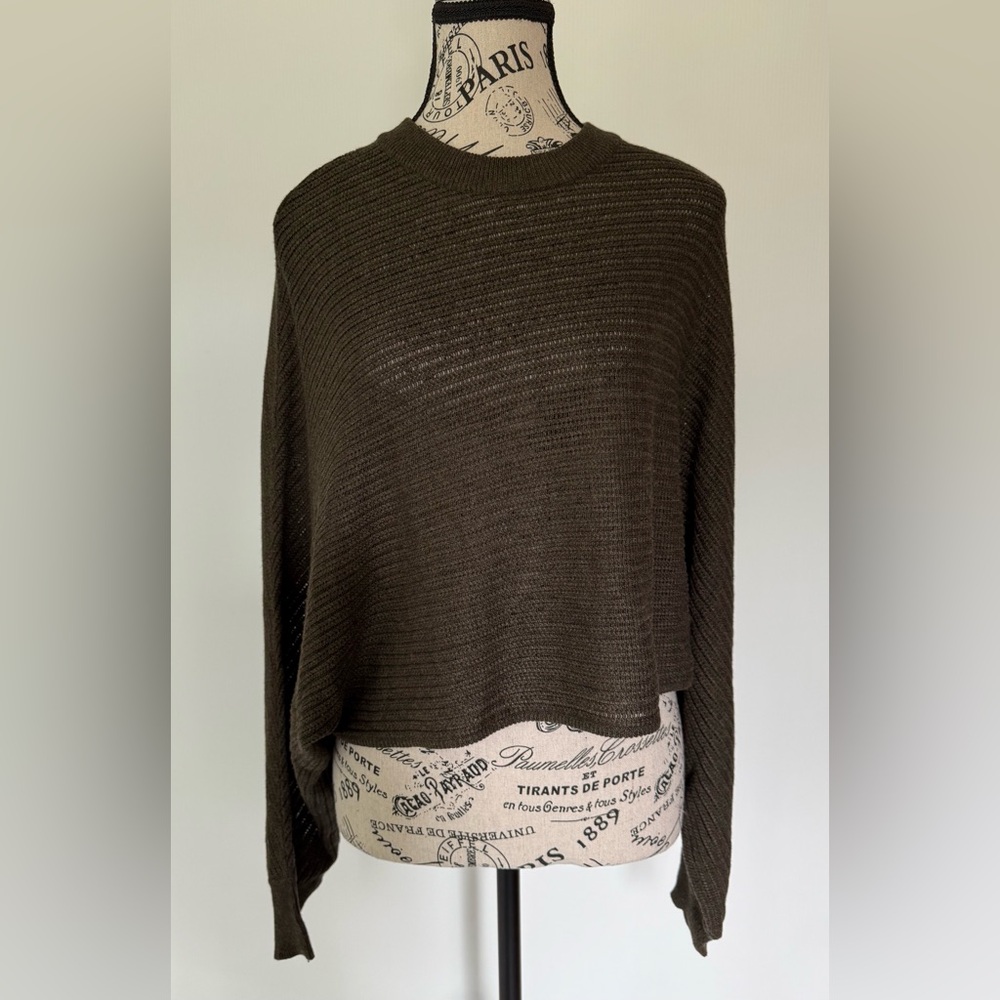 Diadora Batwing Sleeve Sweater Size Medium